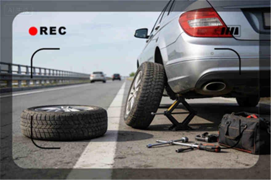 青原区高速公路爆胎-汽车换轮胎